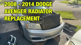 How to Replace Radiator on 2008–2014 Dodge Avenger easy diy