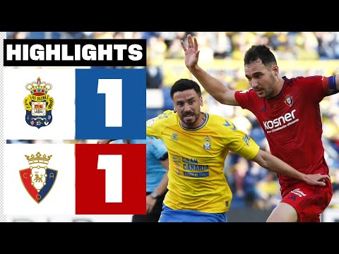 Videoresumen del Las Palmas - Osasuna