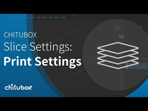 [CHITUBOX Basic]Slice settings for printing