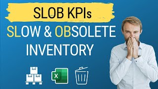 SLOB: Slow Moving & Obsolete Inventory Calculation in Excel (step-by-step tutorial)