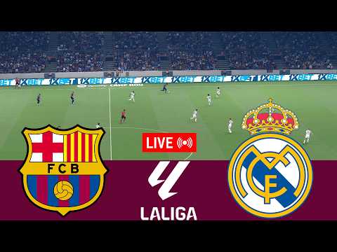 [LIVE] Barcelona vs Real Madrid La Liga 26/27 Full Match - Video Game Simulation