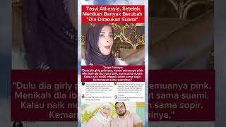 Download lagu TASYI CHANGES A LOT AFTER MARRIAGE. #tasyafarasya #tasyiathasyia #partisangossip #latestnews mp3