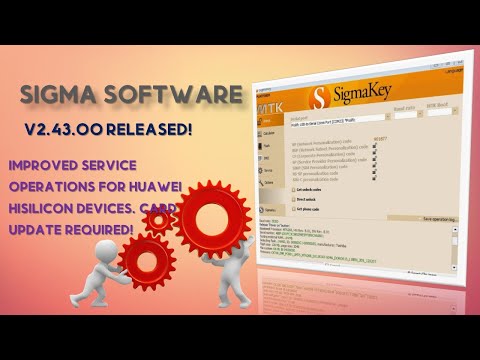 Sigma Software v2 43 00 Released