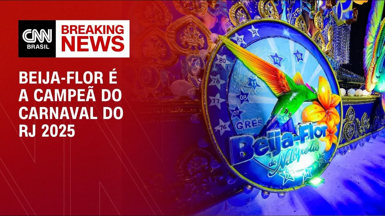 Beija-Flor é a campeã do Carnaval RJ 2025; veja classificações | CNN Brasil