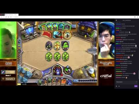 ESL Legendary Series - Week 7 Grand Finale - Zalae (Warlock) vs PinpingHo (Shaman) - fight 1