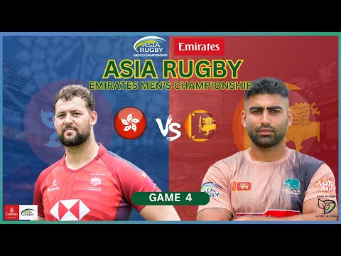 Hong Kong China v Sri Lanka :  Asia Rugby Emirates Men's Championship 2025