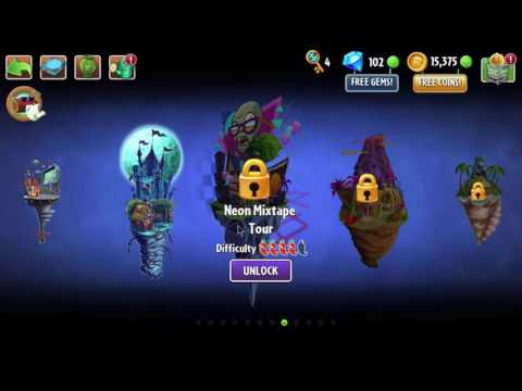 Plants Vs Zombies 2 Part 40: 80s Night