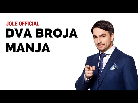 Jole - Dva broja manja (Official)