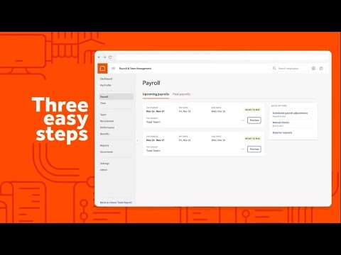 Payroll Toasttab
