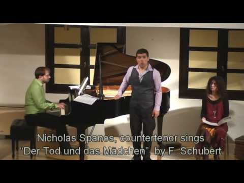 Nicholas Spanos,"Der Tod und das Mädchen"  by F. Schubert