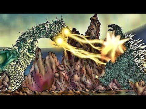 Godzilla vs MonsterX / Keizer Ghidorah Godzilla Daikaiju Battle Royale Gameplay (TH) P_O