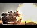 Leopard 2 & M1A2 Abrams Tanks Show Off Their Fire Power