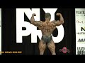 2019 IFBB NY Pro Men's Classic Physique Winner Keone Pearson Posing Routine.