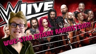 WRESTLING STAR zitiert RAMMSTEIN?! || WWE Live Stutgart 11.05.2017