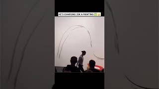HE’S CHARGING 20K A PAINTING 🖼️ 😳
