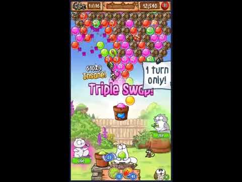 Simon's Cat Pop Time Level 755 - NO BOOSTERS 😺 | SKILLGAMING ✔️