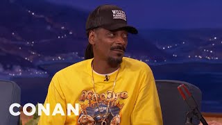 Snoop Dogg Predicted Trump's Presidency  - CONAN on TBS