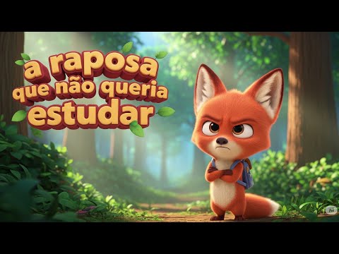 A RAPOSA QUE NÃO GOSTAVA DE ESTUDAR- #historiainfantilparadormir #livrosinfantis#historinha#infantil