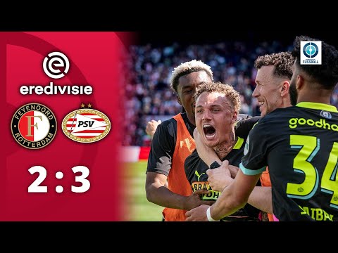 Party-Crasher PSV! Lang vertagt Ajax' Meisterschaft Last Minute | Feyenoord - PSV Eindhoven