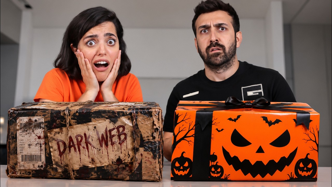 برای هم میستری هالووینی ساختیم! 🎃باورم نمیشه سینا چی خریده