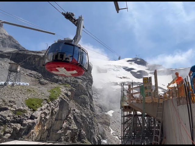 Ein Blick hinter die Kulissen: Baustellenbesichtigung des Projekts TITLIS