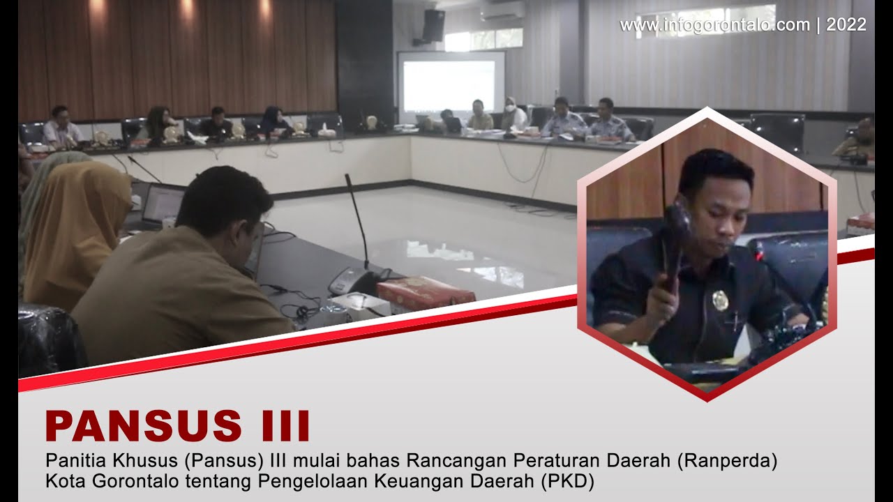 Pemerintah Kota Gorontalo Mulai Bahas Ranperda Pengelolaan Keuangan Daerah 