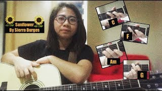 SUNFLOWER - Sierra Burgess | Guitar tutorial for beginners