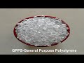 General Purpose Polystyrene GPPS Raw Material Virgin GPPS Resin GPPS Plastic Raw Material