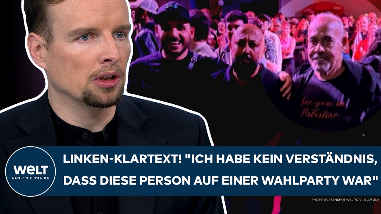 BERLIN: Linken-Hammer! "Ich habe kein Verständnis, dass diese Person auf einer Wahlparty war!"