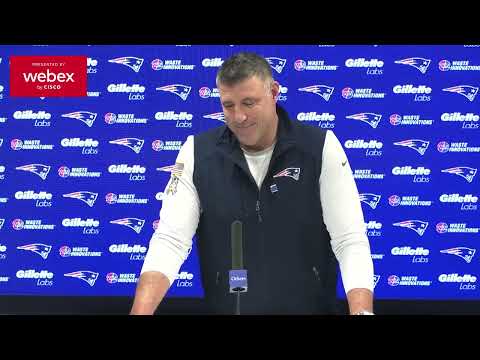 Mike Vrabel: "We Will Have to Have Great Execution." | Patriots Press Conference
