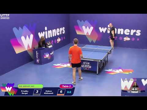 WINners CUP table 2  17.12 Priadko Sergei - Ziakun Aleksandr  20:00