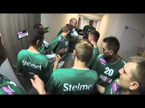 Stelmet BC Zielona Góra przed meczem z Polskim Cukrem Toruń - szatnia, kulisy, prezentacja!