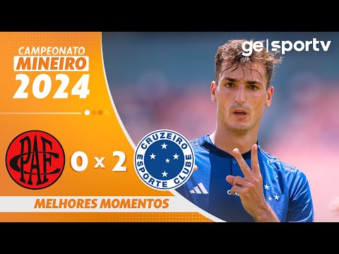 Gols e lances de Pouso Alegre x Cruzeiro