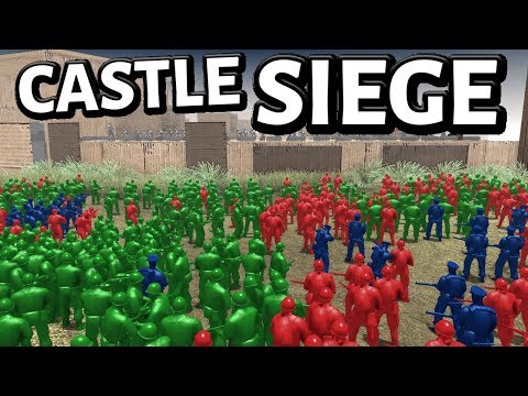 Toy Castle Siege ! 3rd ATTACK - Army Men OF War - Besieged