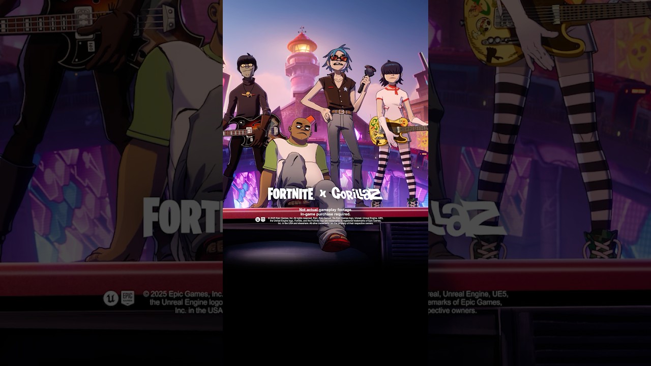 Fortnite x Gorillaz - Official Trailer