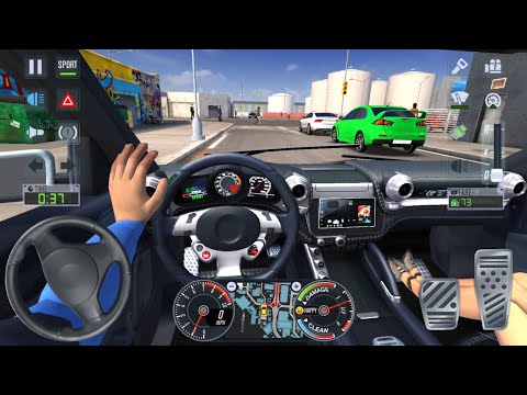 FAST CARS RACING UBER DRIVER 🚖🔥 City Car Driving Games Android iOS - Taxi Sim 2020 Gameplay