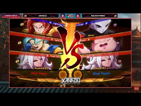 Glitch Infinite Losers Finals - JDizzle Vs. KELSO2TIMES - Dragon Ball FighterZ