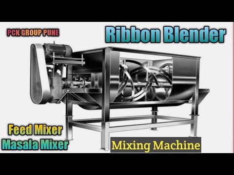 Mixer Ribbon Blender Machine