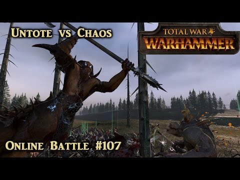 Der Tod der Drachenoger - Untote vs Chaos - Total War: Warhammer Online Ladder #107