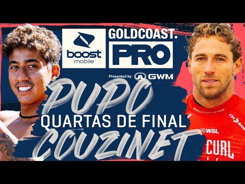 Samuel Pupo x Jorgann Couzinet - Quartas de Final | Boost Mobile Gold Coast Pro | WSL Brasil