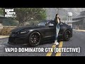 Unmarked Vapid Dominator GTX (Detective) [Add-On] [Custom Soundbank] 8