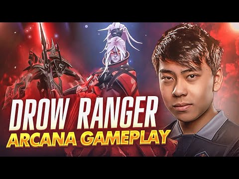 ana NEW Drow Ranger Arcana Gameplay Dota 2