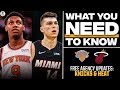 2022 NBA Free Agency UPDATES: ALL You Need to Know About the Knicks & Heat | CBS Sports HQ
