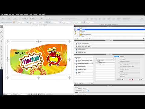 PACKZ Label Autobleed with Pactions