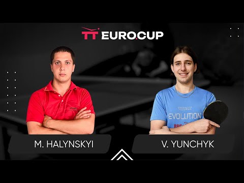 13:40  Mykola Halynskyi  - Valentyn Yunchyk 19.05.2024 TT Euro.Cup Ukraine Elite. TABLE 3