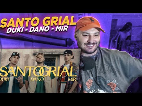 REACCION: DANO X DUKI X MIR NICOLÁS - SANTO GRIAL (Videoclip Oficial)