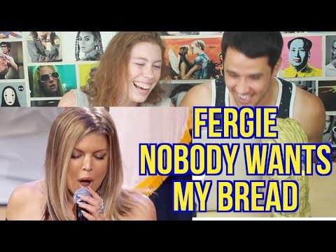 FERGIE - Nobody wants my Bread - Bad Lip Reading - REACTION