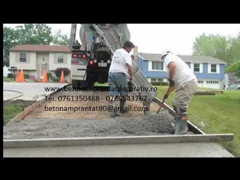 Beton Amprentat Leordeni - Mureș Tel.0761350488 -0766543767