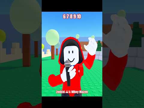 Zenichi JJ and Mikey Maizen | 6 7 8 9 10 #roblox #zenichi #jj #mikey #maizenroblox #maizensisters