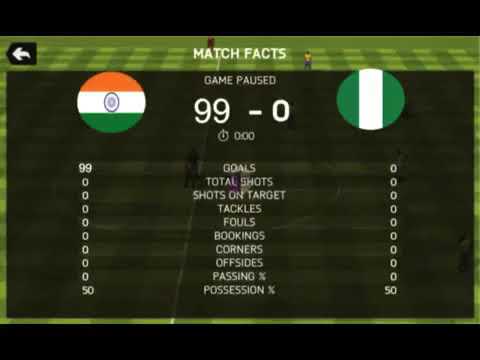 Nigeria vs india the world  can't believe( india 99-1 Nigeria)